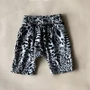 Izzy-Safari Print Shorts | Cobblestone