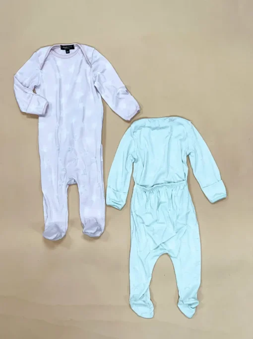 Joahbody-Star No Snap bodysuit | Mint