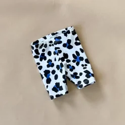 Jo-Cheetah Cropped leggings | White