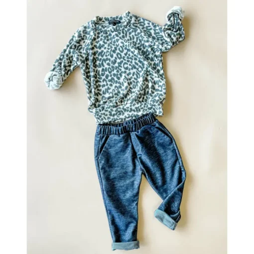 Joss Pant | Knit Denim