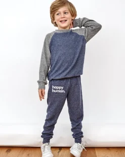 Kal-HH Sweatpant | Navy | Faux Cashmere