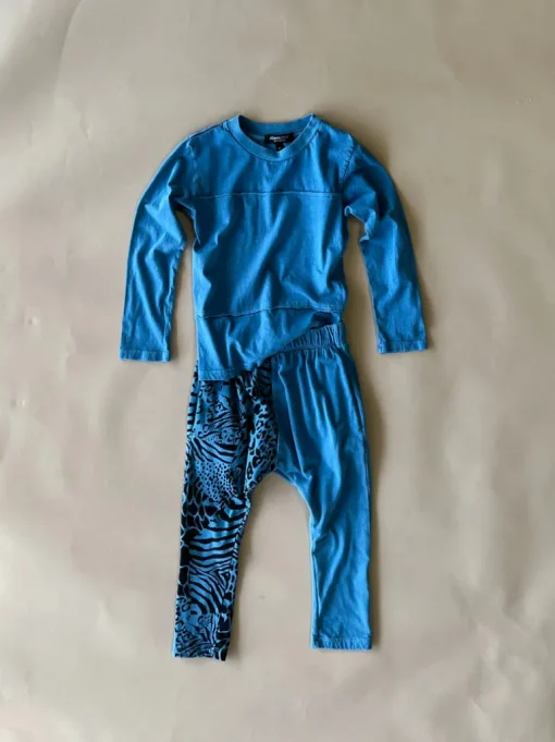 Keo-Animal Pant | Denim