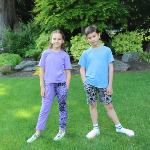 Keo-Animal Pant | Purple