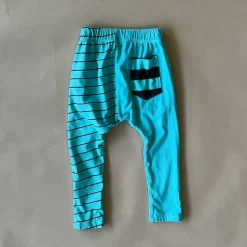 Keo-Pinstripe Pant | Aqua