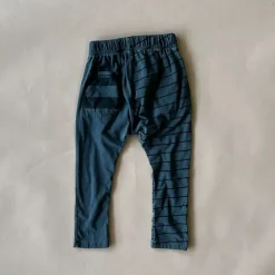 Keo-Pinstripe Pant | Black