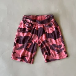 Knox Camo Shorts | Dyed Lava (Kids)