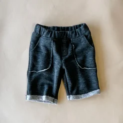 Knox Shorts | Black French Terry