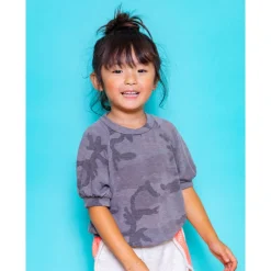 Koko Camo Top | Adult | Grey