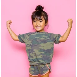 Koko Camo Top | Adult | Olive