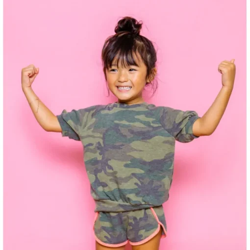 Koko Camo Top | Adult | Olive