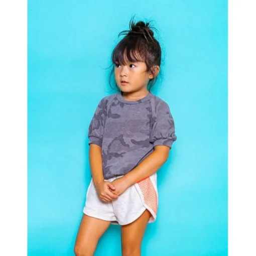 Koko Top | Camo | Grey