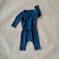 Lennon-Splatter 2fer Baby Set | Navy