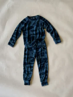 Lew Camo Joggers | Dyed Navy (Kids)