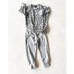 Lew Kids Joggers | Heather FC