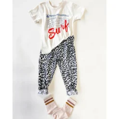 Lew-Leopard Kids Joggers
