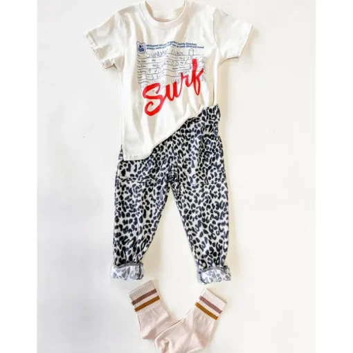 Lew-Leopard Kids Joggers