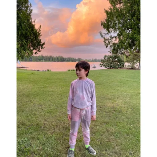 Lew-TD Kids Joggers | Antique Rose