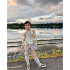 Lew-TD Kids Joggers | Chocolate Sky
