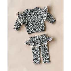 Lily Baby Set | Creme Cheetah