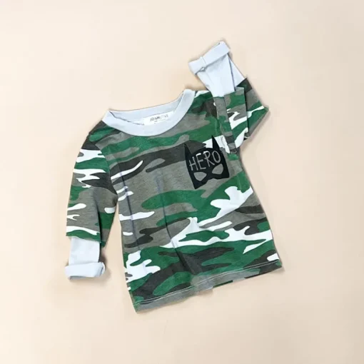 Luka Hero Tee | Camo | Ash