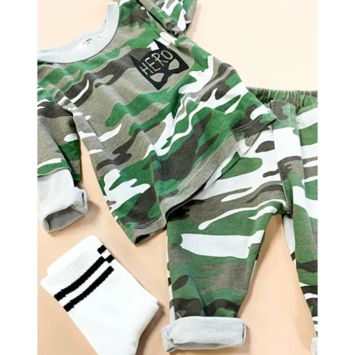Luka Hero Tee | Camo | Ash