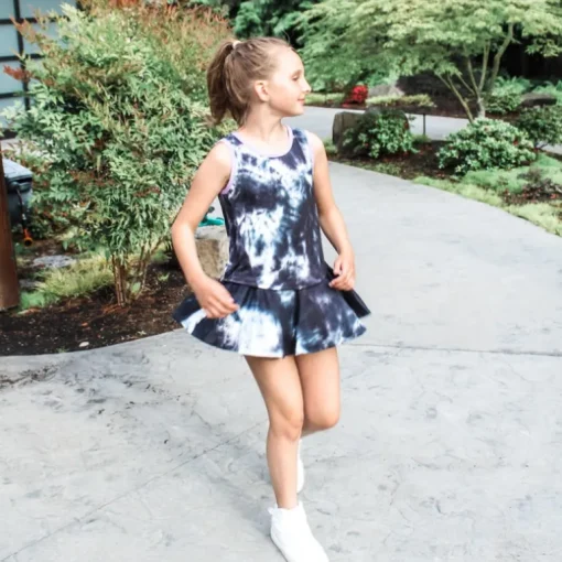 Lyric Skort | Black Shadow