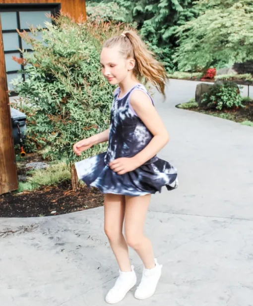 Lyric Skort | Black Shadow