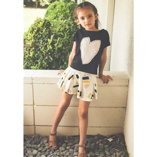 Lyric-Shapes Skort