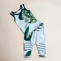 Mav-Palm Baby Set | Heather