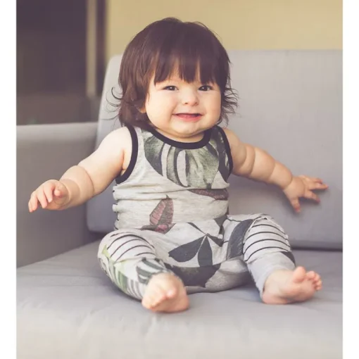 Mav-Palm Baby Set | Heather