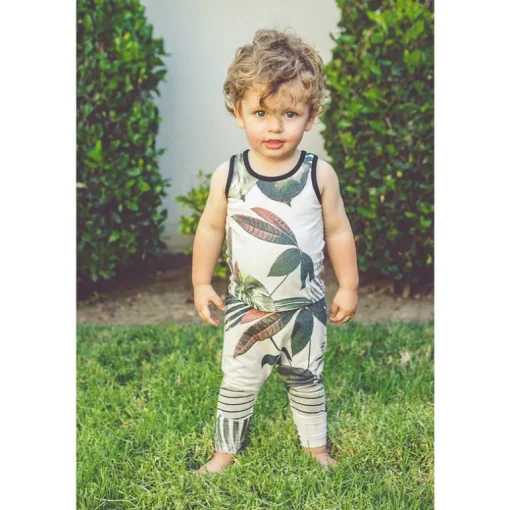 Mav-Palm Baby Set | Heather