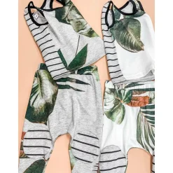 Mav-Palm Baby Set | Heather