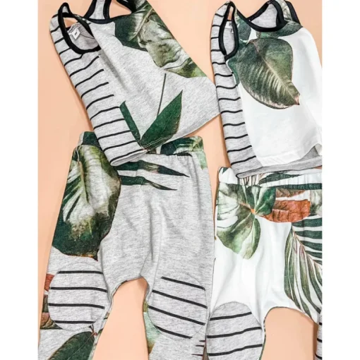Mav-Palm Baby Set | Heather