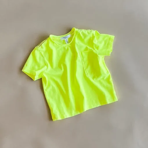 MURRAY VINTAGE TEE | YELLOW NEON