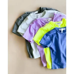 MURRAY VINTAGE TEE | YELLOW NEON