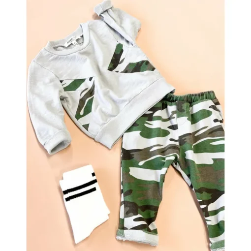 Myka Sweatshirt | Camo | Ash