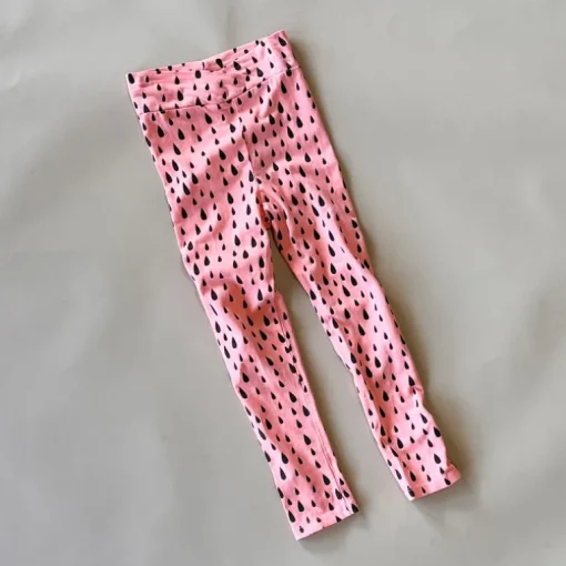 Nadia-Rain Crossover waist leggings