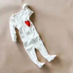 Nighty-Red Heart | Creme