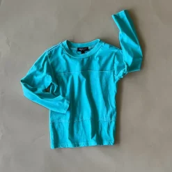 Ollie-Solid Tee | Aqua
