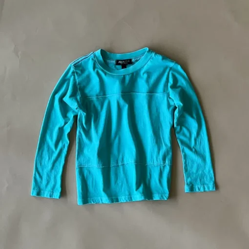 Ollie-Solid Tee | Aqua