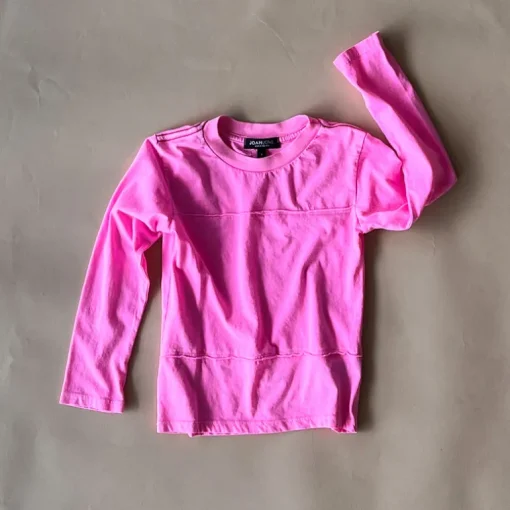 Ollie-Solid Tee | Pink