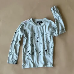 Ollie-Splatter Tee | Putty