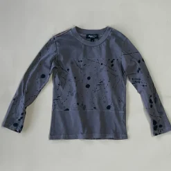 Ollie-Splatter Tee | Walnut