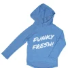 Oscar | Funky Hoodie | Amp Blue
