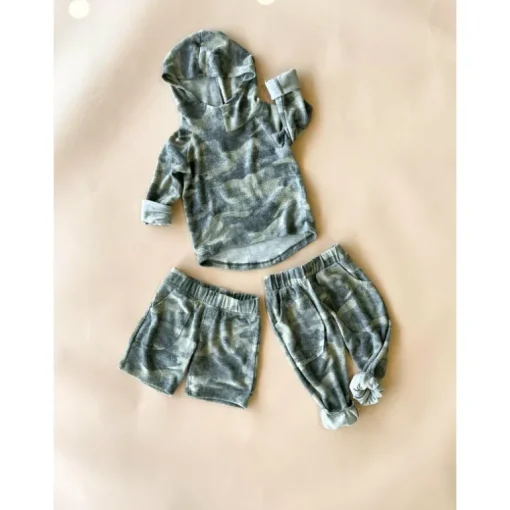 Oscar-Camo Hoodie | Brushed Olive FC