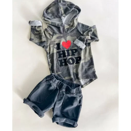Oscar-Hip Hop Hoodie | Olive Camo