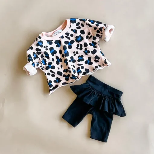 Pearl Baby ruffle leggings