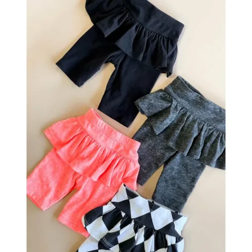 Pearl Baby ruffle leggings