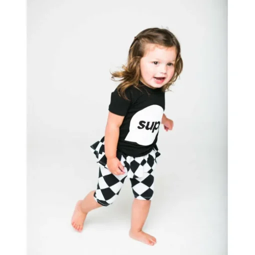 Pearl Baby ruffle leggings