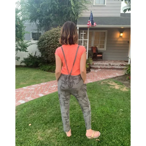Peyton Camo | Adult Overalls | Grey